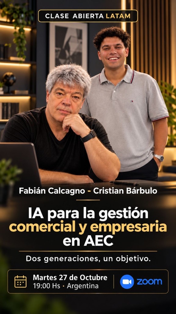 Pieza vertical: IA para la gestión comercial y empresaria en AEC